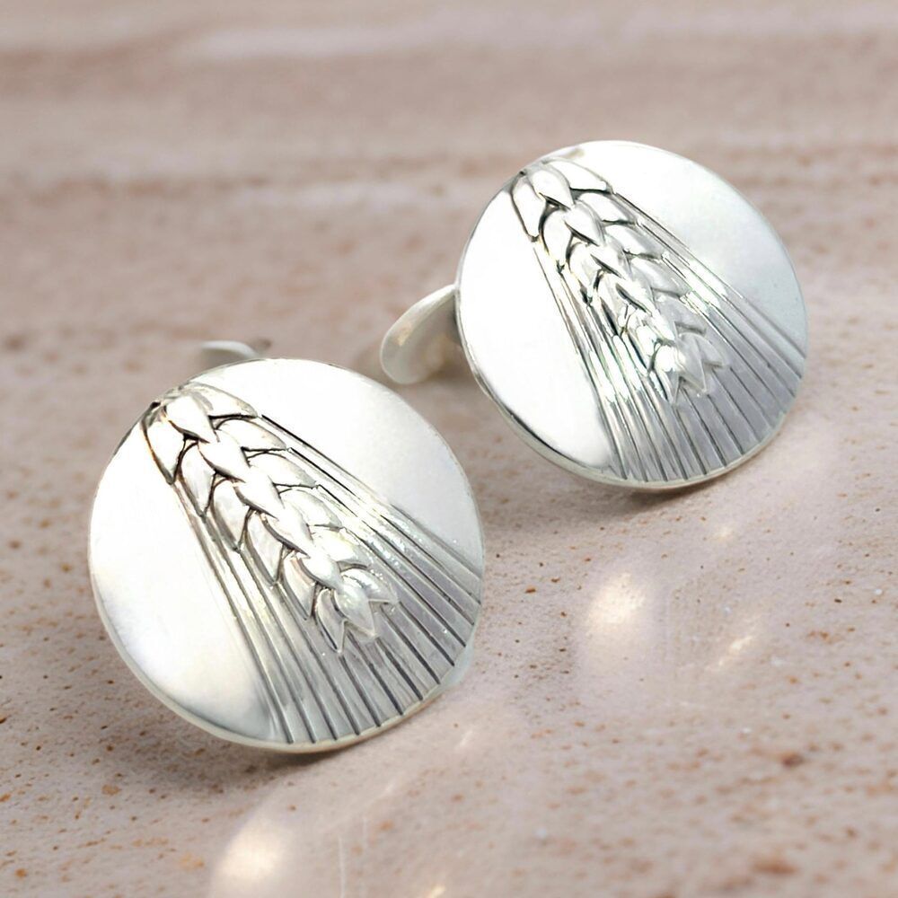 Georg Jensen Estate Cufflinks Sterling Silver 18 Grams GJ39